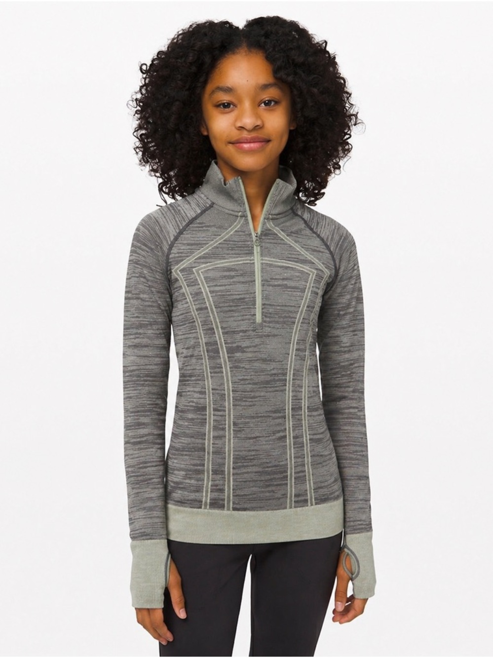 Ivivva by Lululemon The Fastest 1/2 Zip Pullover